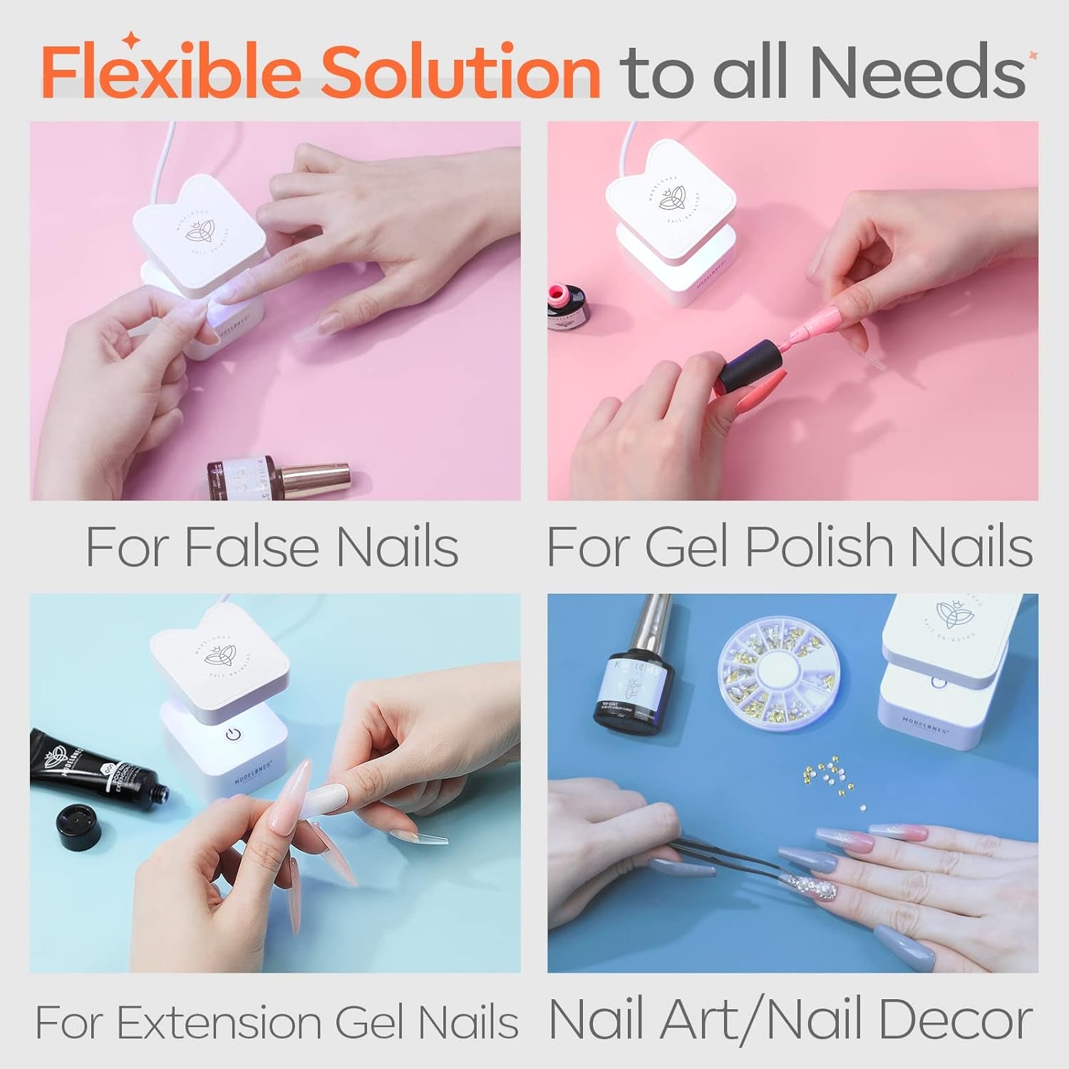 Get Perfect Gel Nails Anywhere with Our Mini UV Nail Lamp! β¨π
 Portable, Fast-Drying & Travel-Friendly! ππ