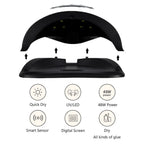 Fast-Drying UV Nail Lamp with Automatic Sensor & Timer – Professional White Nail Dryer