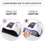 UV Nail Dryer Lamp - Quick Dry 66 LED Gel Nail Light with 4 Timer Settings