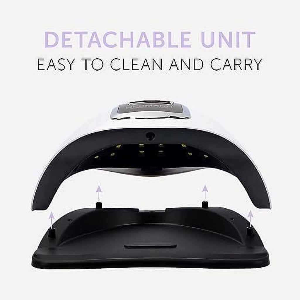 UV Nail Dryer Lamp - Quick Dry 66 LED Gel Nail Light with 4 Timer Settings